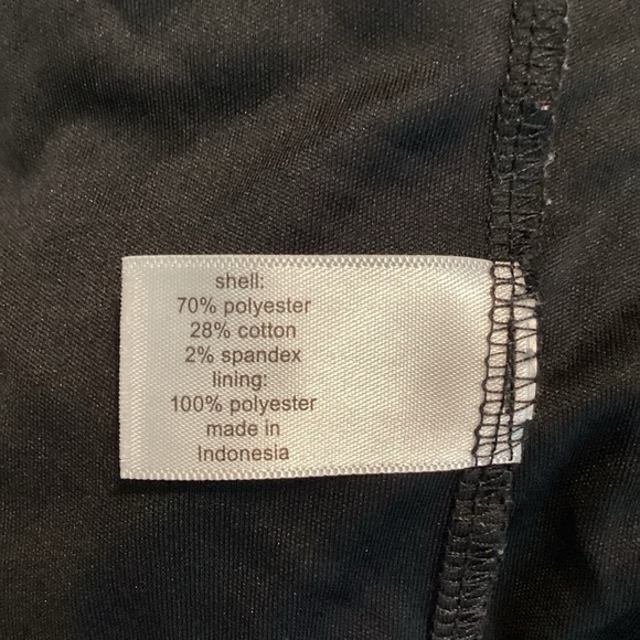 Lane Bryant Top Size 26/28 Black V-Neck Eyelet - Picture 7 of 7